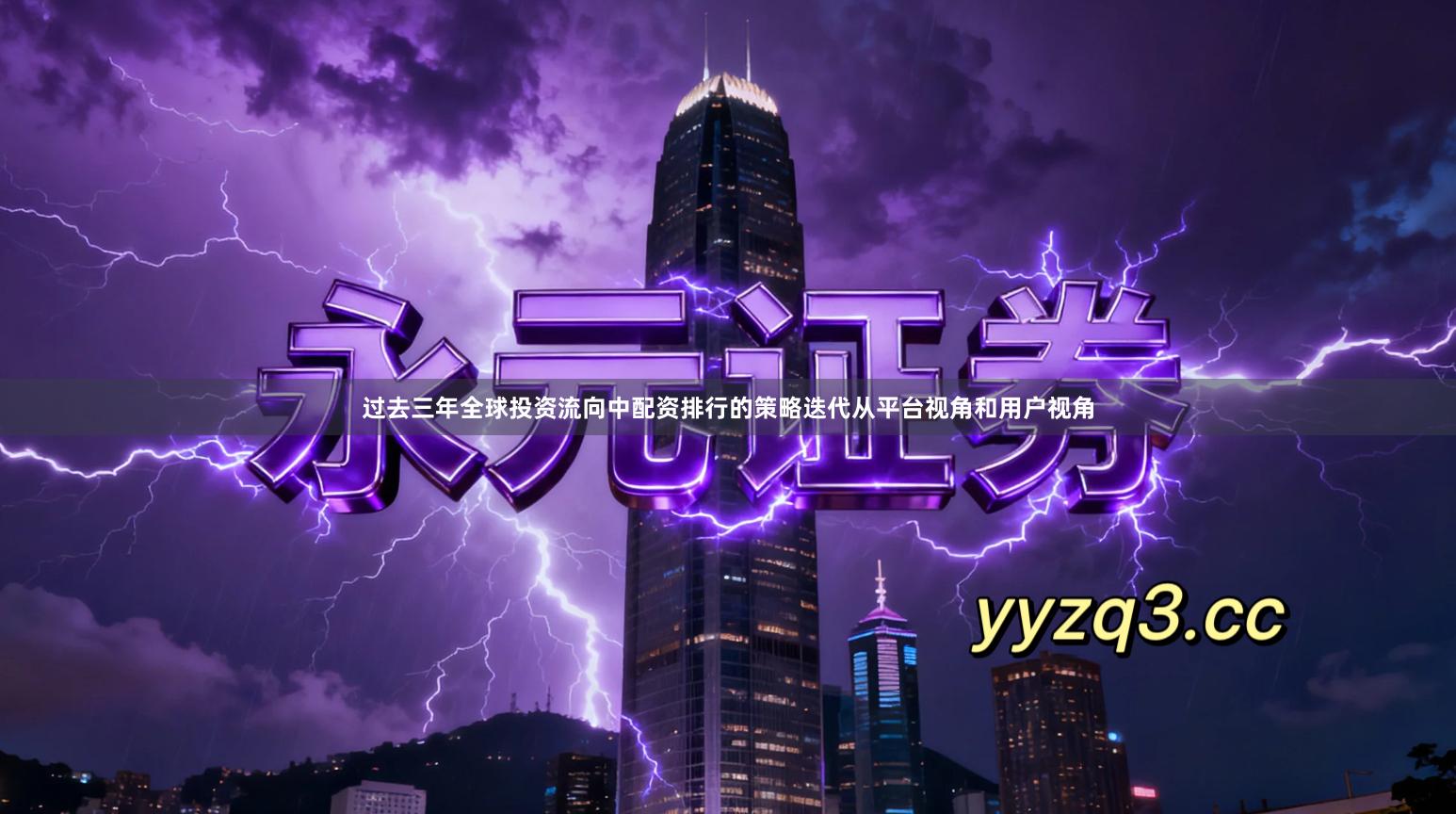 过去三年全球投资流向中配资排行的策略迭代从平台视角和用户视角